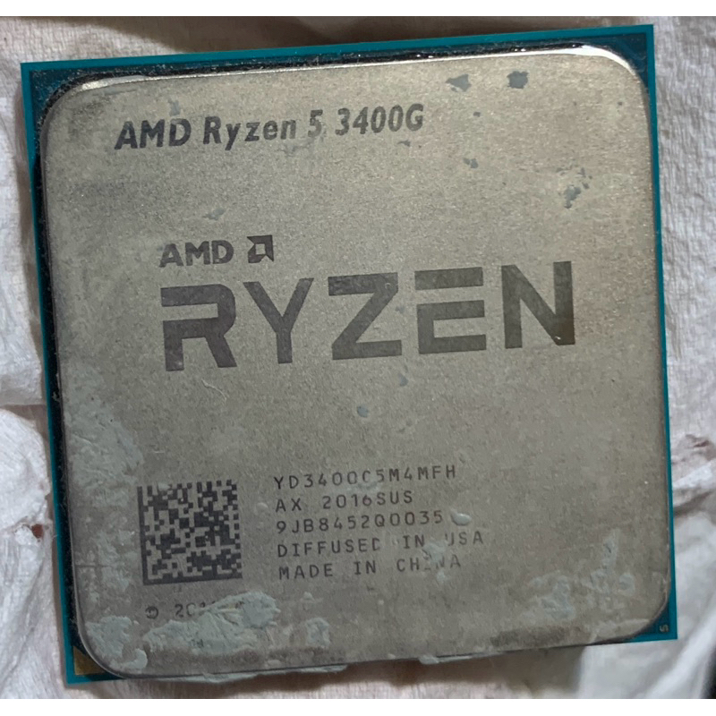 AMD AM4 RYZEN R5-3400G 3.7G 模擬八核處理器 4C8T | 蝦皮購物
