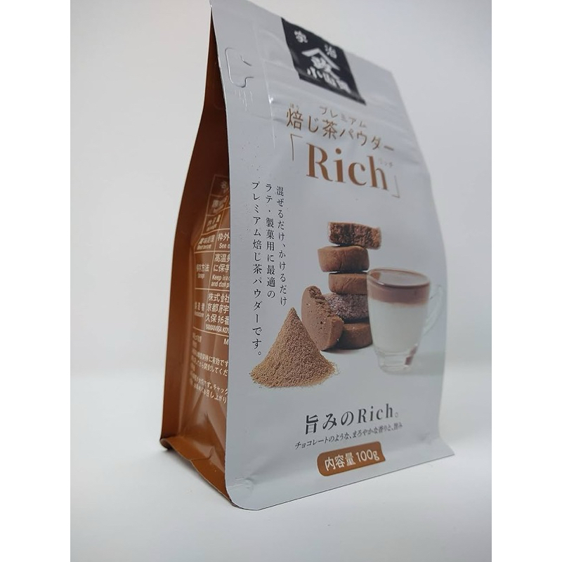 🇯🇵山政小山園焙茶粉100g 焙じ茶パウダー焦がしRich | 蝦皮購物