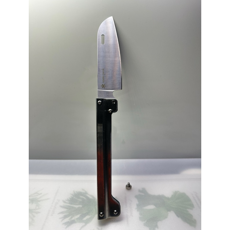snow peak 二手品摺疊三德刀100 Santoku Knife100 FES-220
