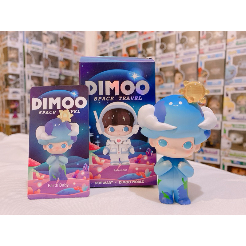 泡泡瑪特 Dimoo 太空 地球寶寶 pop mart | 蝦皮購物