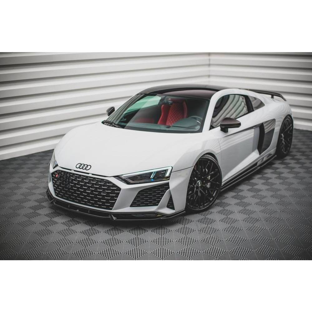 波蘭 Maxton Design Audi R8 MK2 4S 15-23 前下 側群 後下 鴨尾 定風翼 下巴 碳纖維 | 蝦皮購物