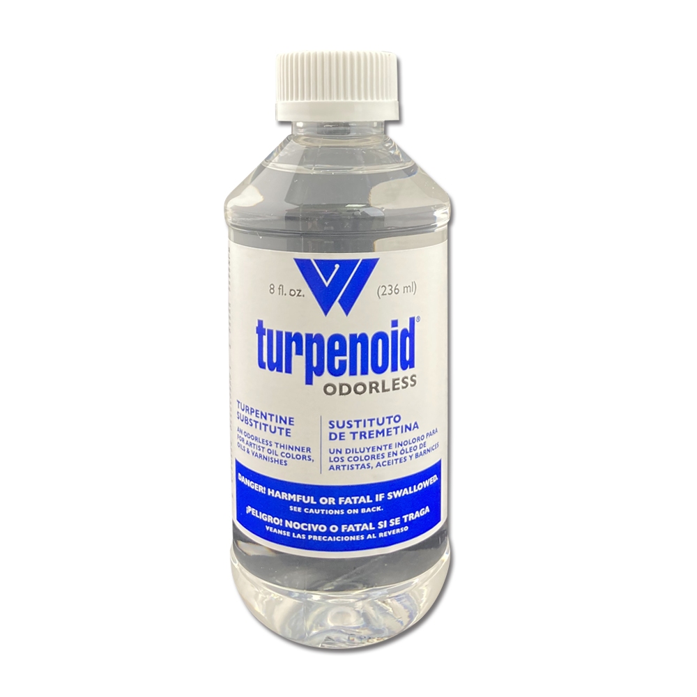 WEBER TURPENOID 1683 Thinner, Liquid, Odorless, Clear, 16 oz