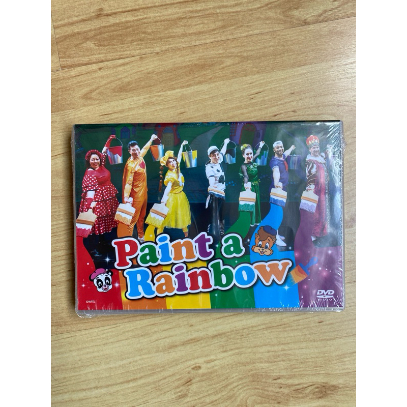 全新 寰宇迪士尼 DVD Paint a Rainbow