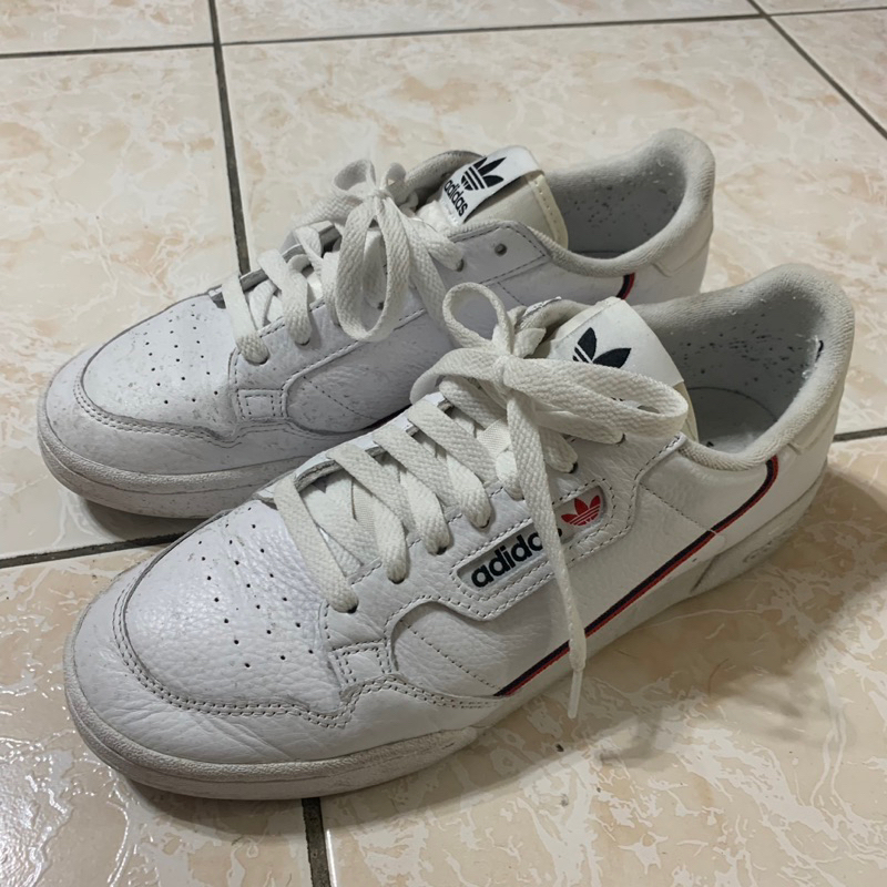 Adidas original white continental sale