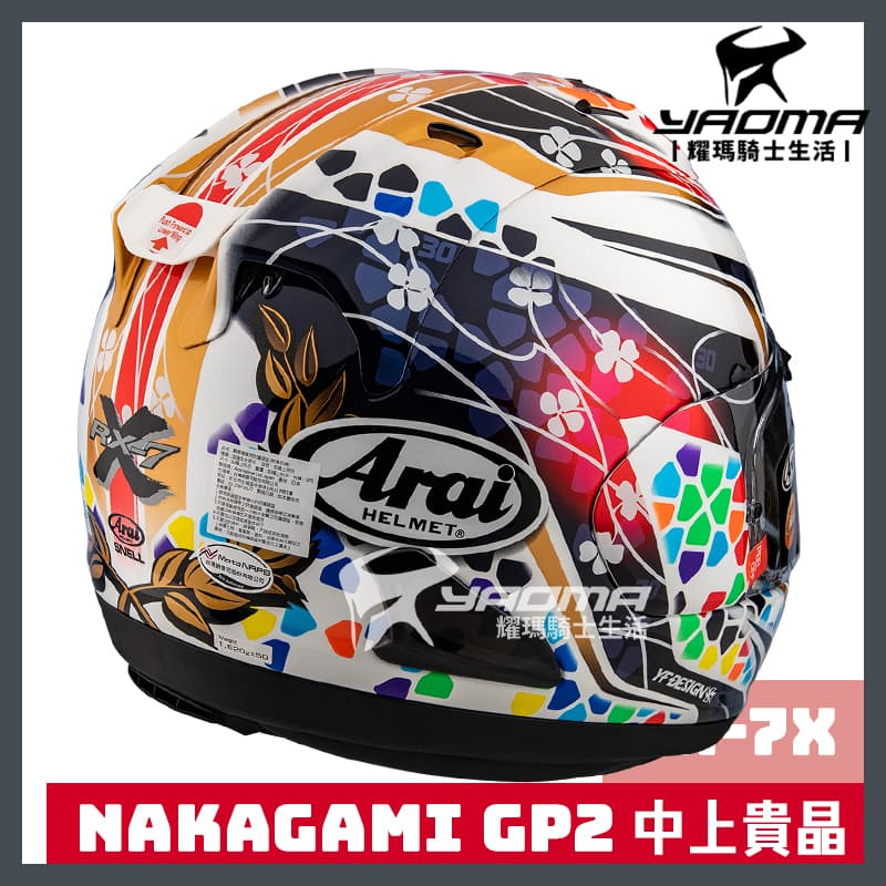 Arai VZ-RAM ナカガミGP2 M 新品 NAKAGAMI 中上貴晶 Arai VZ-RAM ナカガミGP2 M 新品 NAKAGAMI 中上貴晶 - メルカリ