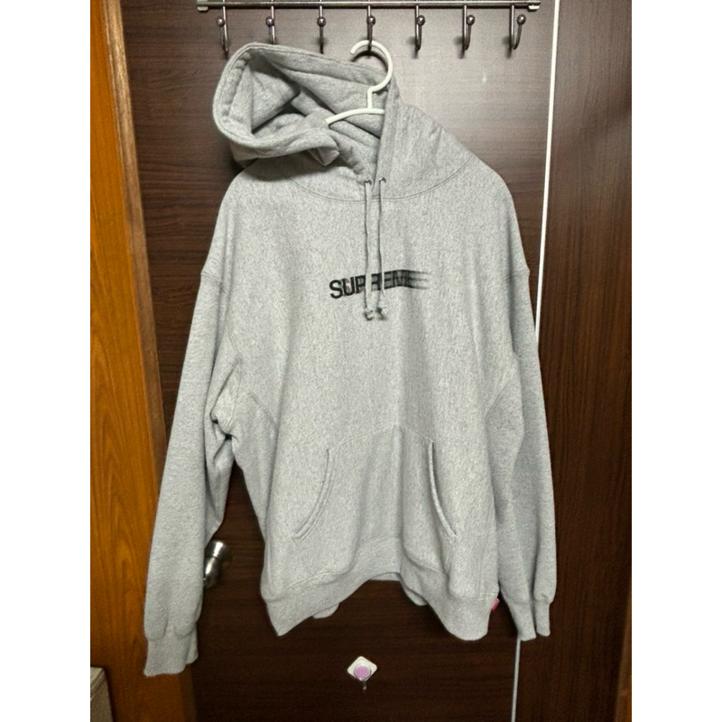 Supreme 23SS Motion Logo Hooded Sweatshirt 幻影帽T 灰色| 蝦皮購物