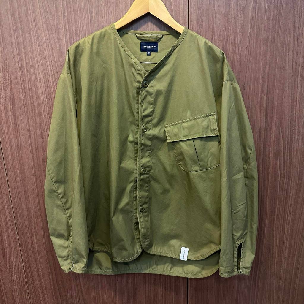 ZEKE 保證真品DESCENDANT REMNANTS MOLESKIN LS SHIRT 襯衫式外套DCDT