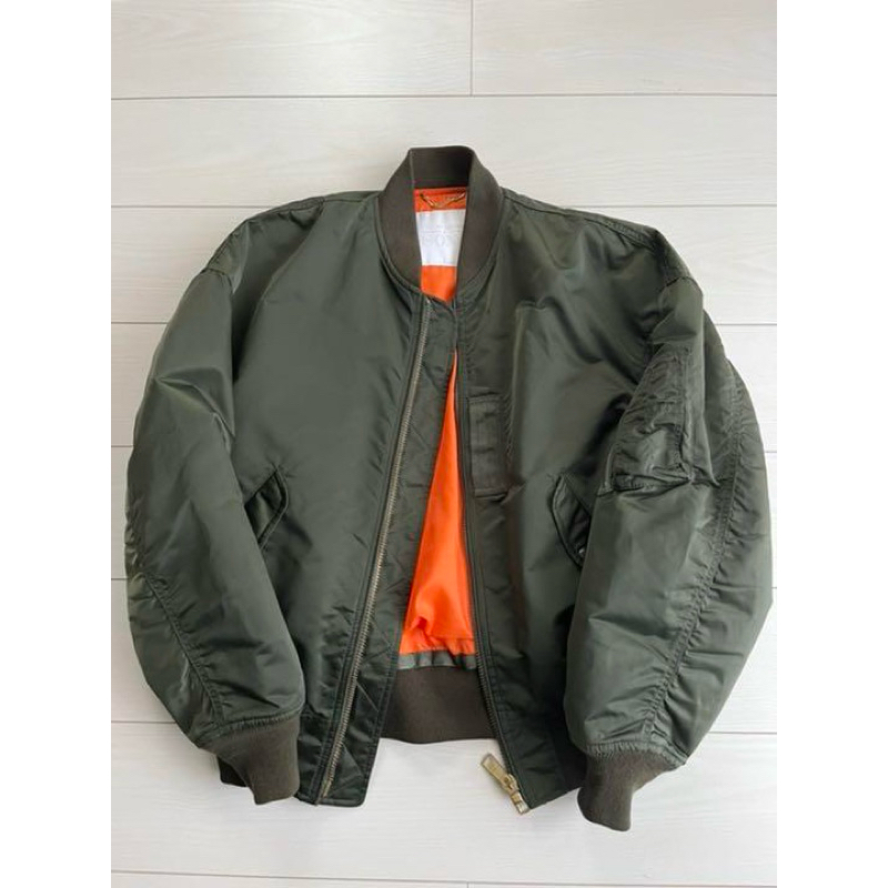 UNITED ARROWS & SONS LOOSE FIT BOMBER JACKET 經典 MA-1