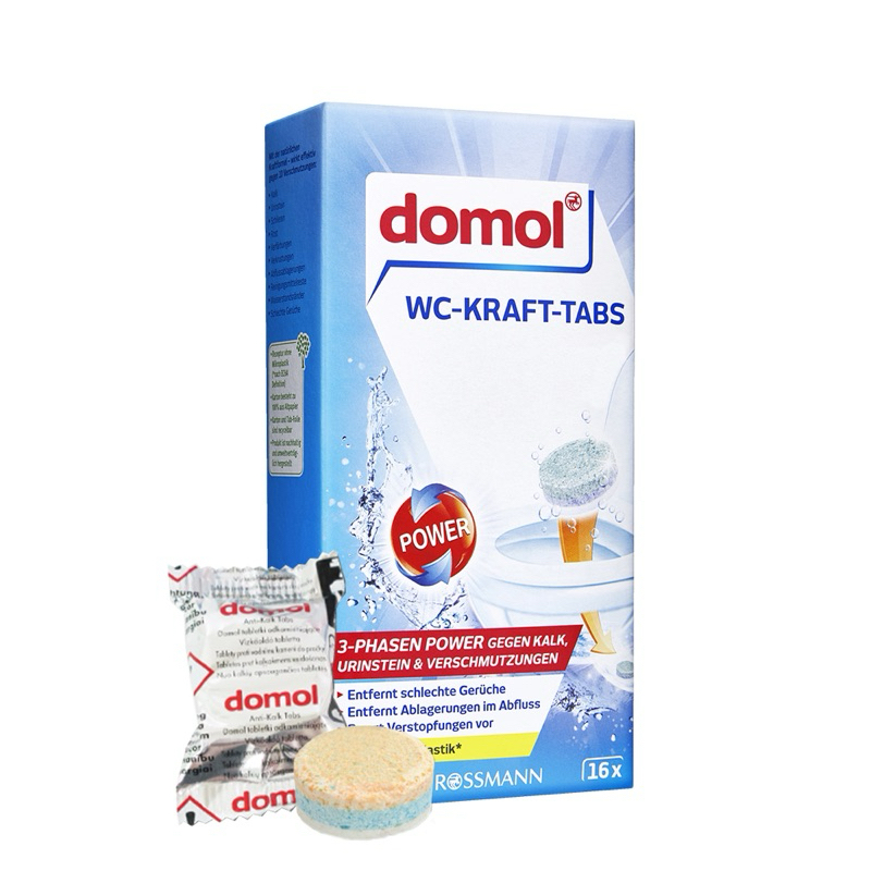 現貨 德國Domol馬桶清潔錠16入 | 蝦皮購物
