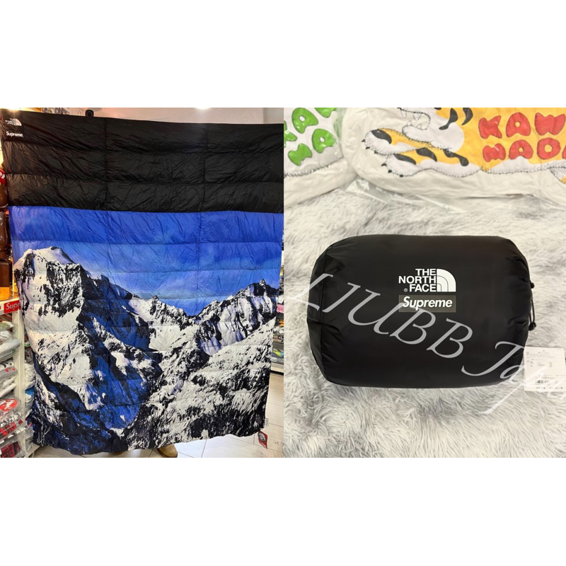 現貨可刷卡全新官方正品Supreme 北臉The North Face Blanket 雪山羽絨