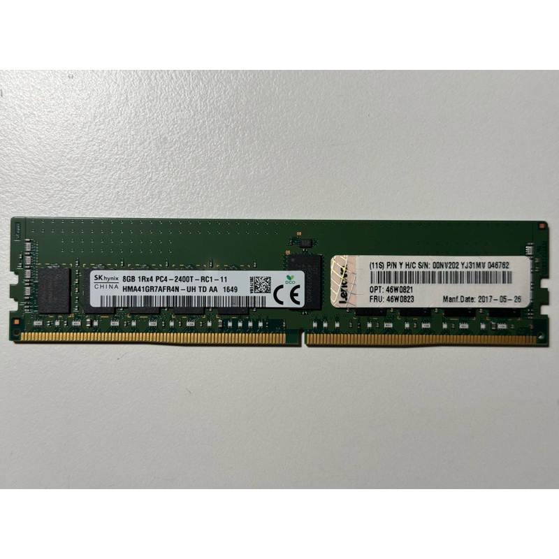 SK hynix Korea 8GB   1Rx8 PC4 2400T SA1 11 (Gebraucht) in Chezard St