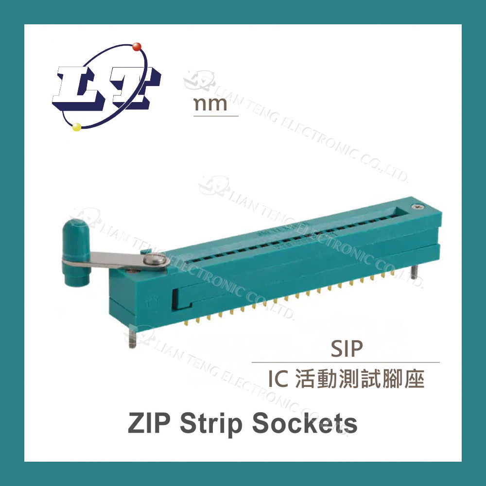 【堃喬】20Pin 單排 活動腳座 ZIP Strip Sockets Pitch：2.54mm 蝦皮購物