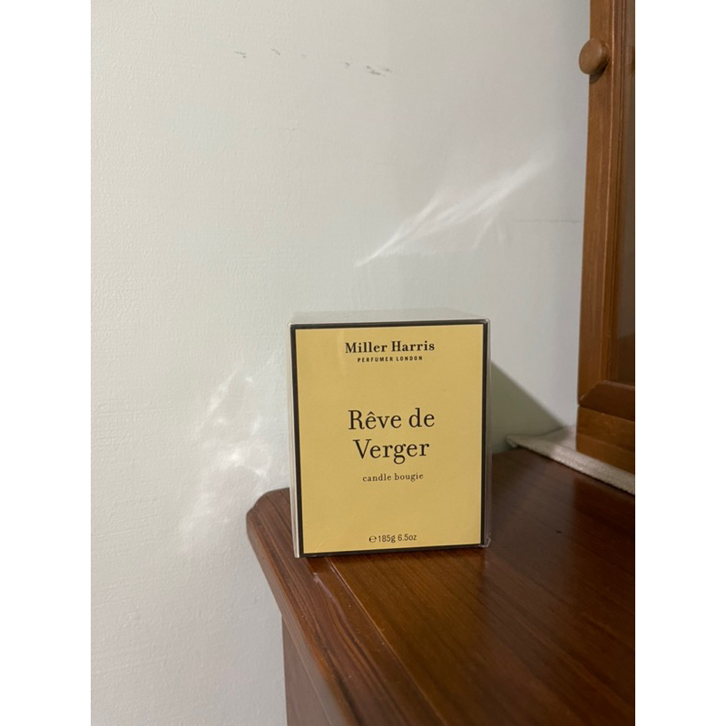 『未拆封但過期』Miller Harris Rêve de Verger薄暮甜梨 185g蠟燭 | 蝦皮購物