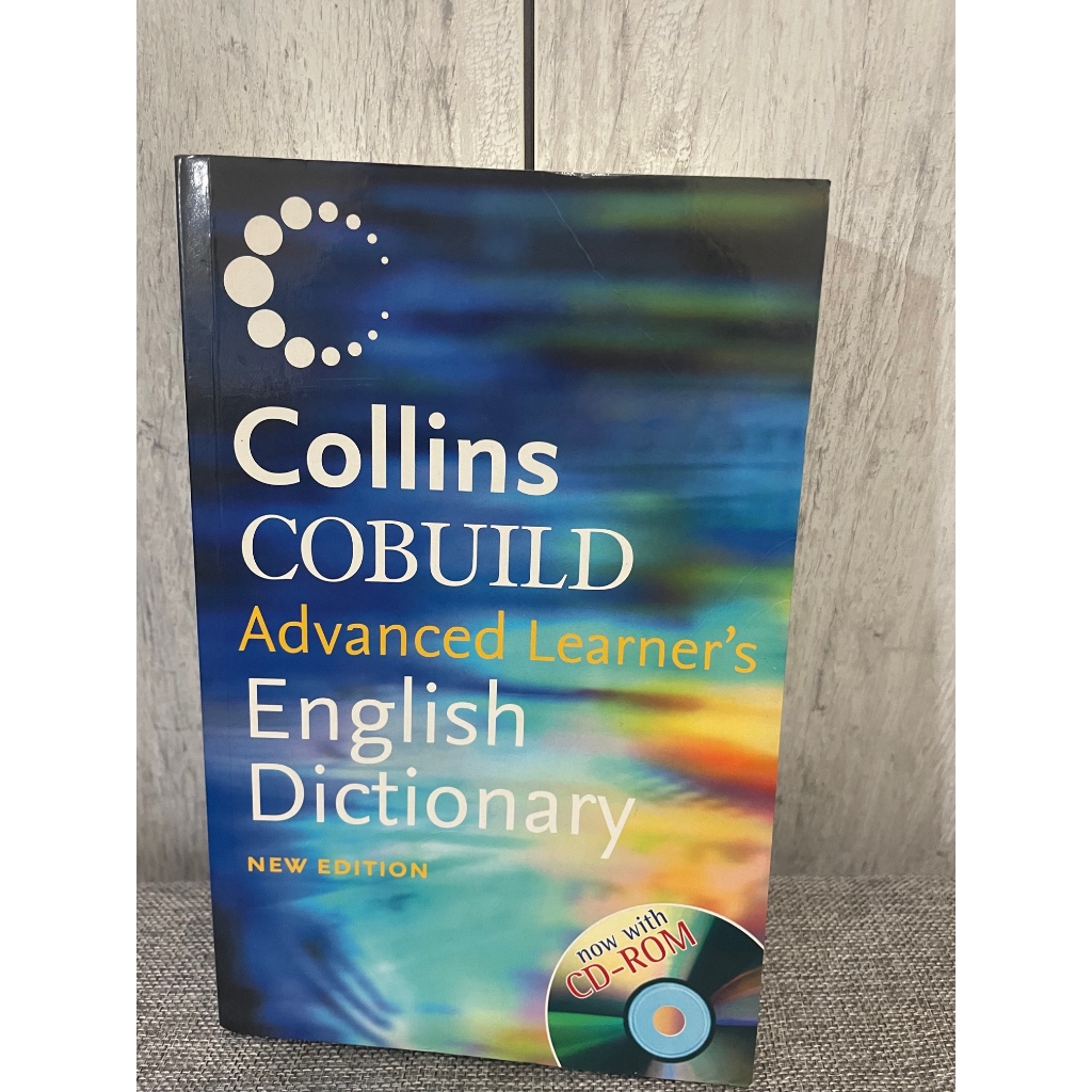Collins Cobuild Advanced Learner’s English Dictionary (附CD) 蝦皮購物