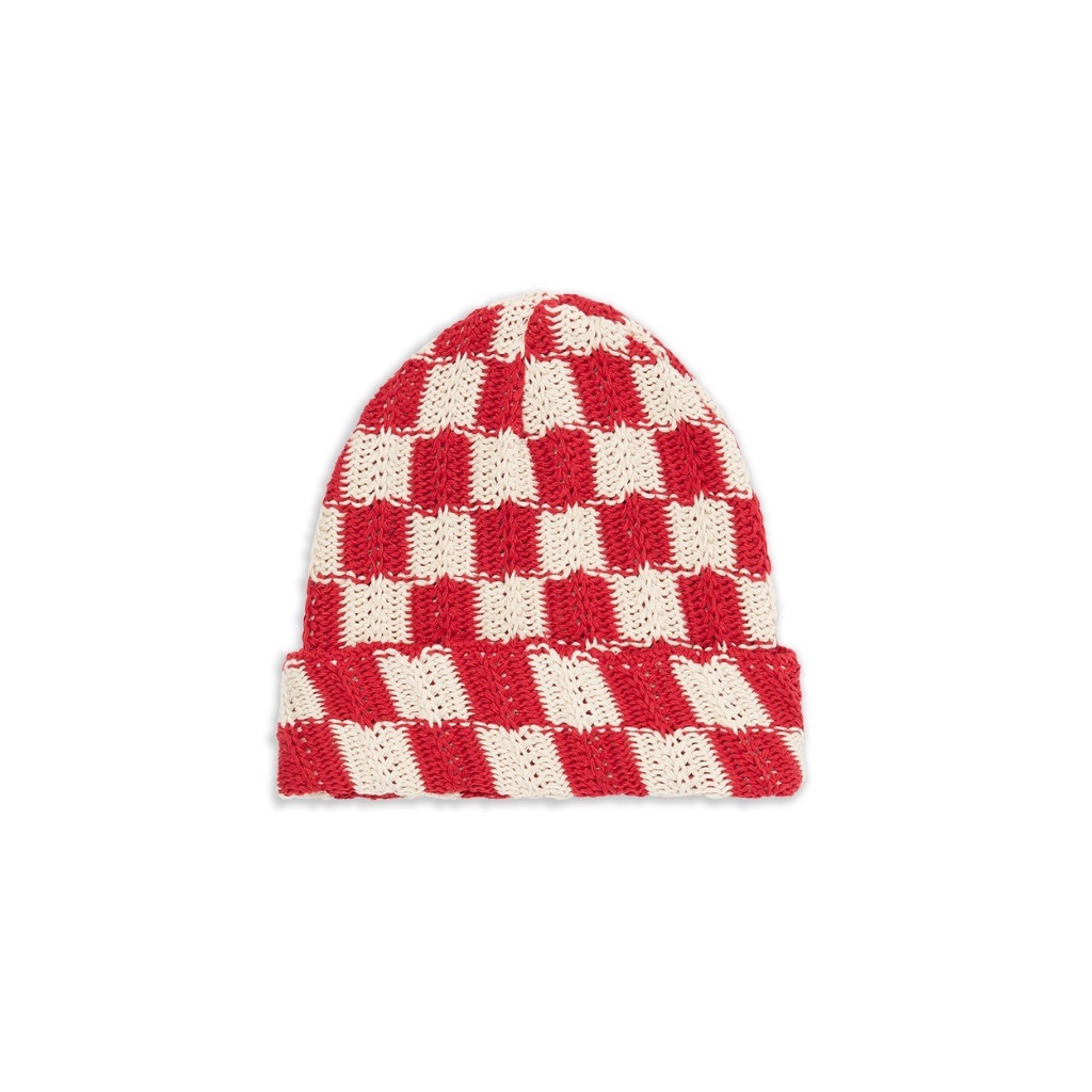 SUNDAYS チェック柄 beanie Sundays ビーニー ブロックチェック