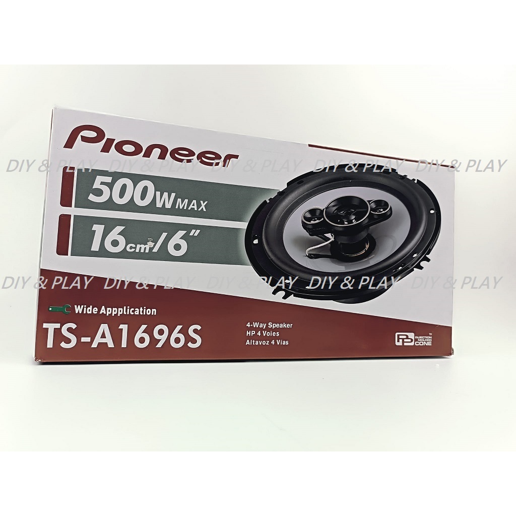 日系品牌 TS-A1696S 6吋/ 6.5吋同軸喇叭 PIONEER | 蝦皮購物