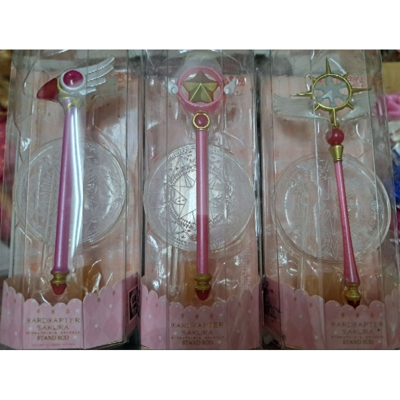 庫洛魔法使 食玩 盒玩 木之本櫻 小櫻 封印之杖 鳥頭杖 …