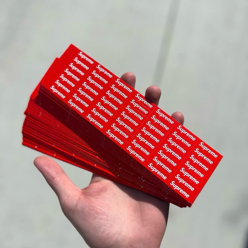 Mini supreme stickers shop