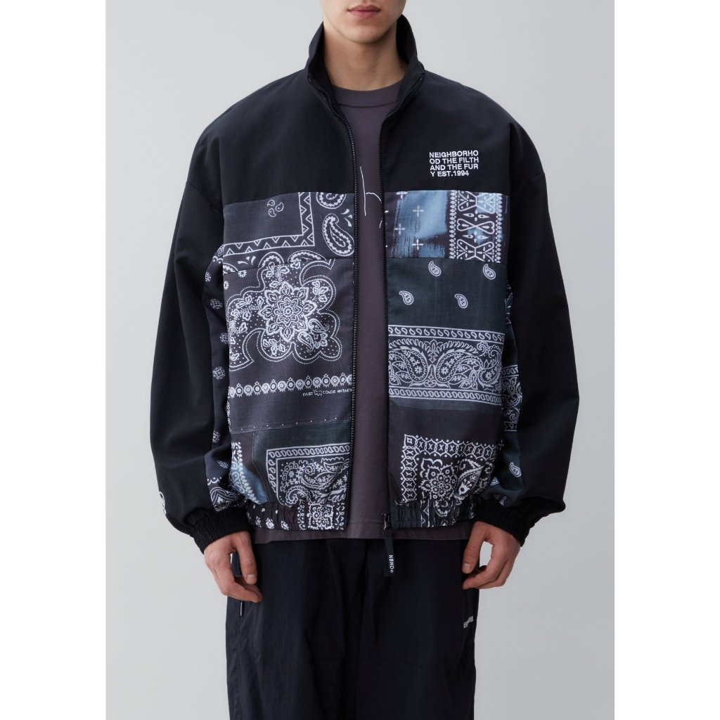 AllenTAPS】NEIGHBORHOOD 21AW BANDANA CHOPPED TRACK / E-JKT | 蝦皮購物