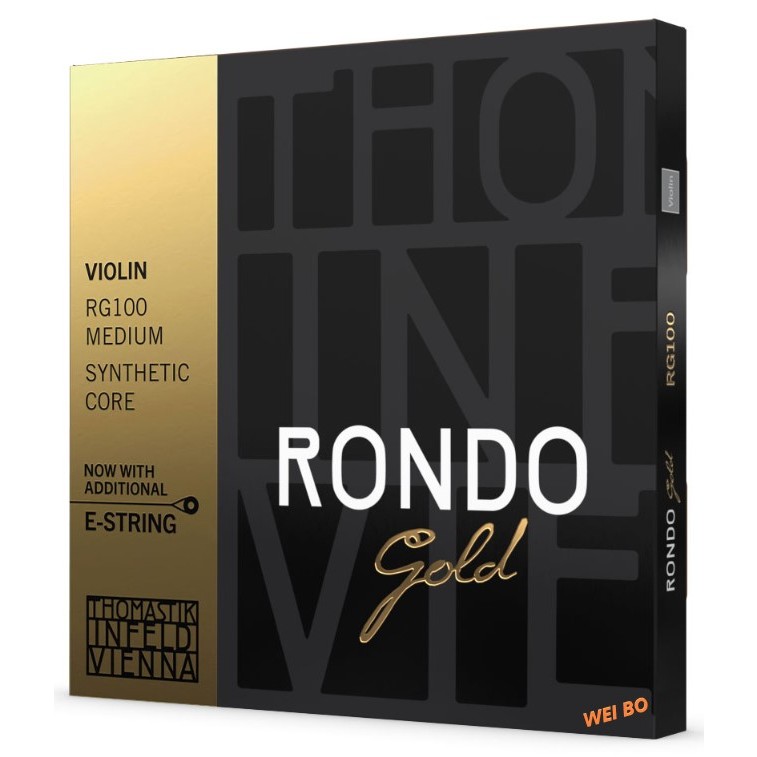 Conjunto De Cordas Violino - Thomastik Rondo Gold Set | Parcelamento