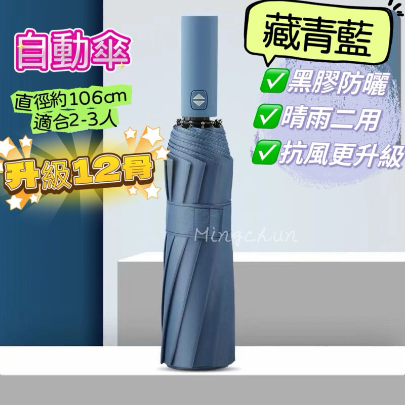 台灣現貨！家庭必備！雙層抗UV全自動晴雨傘驚爆最低價只要88元| 蝦皮購物