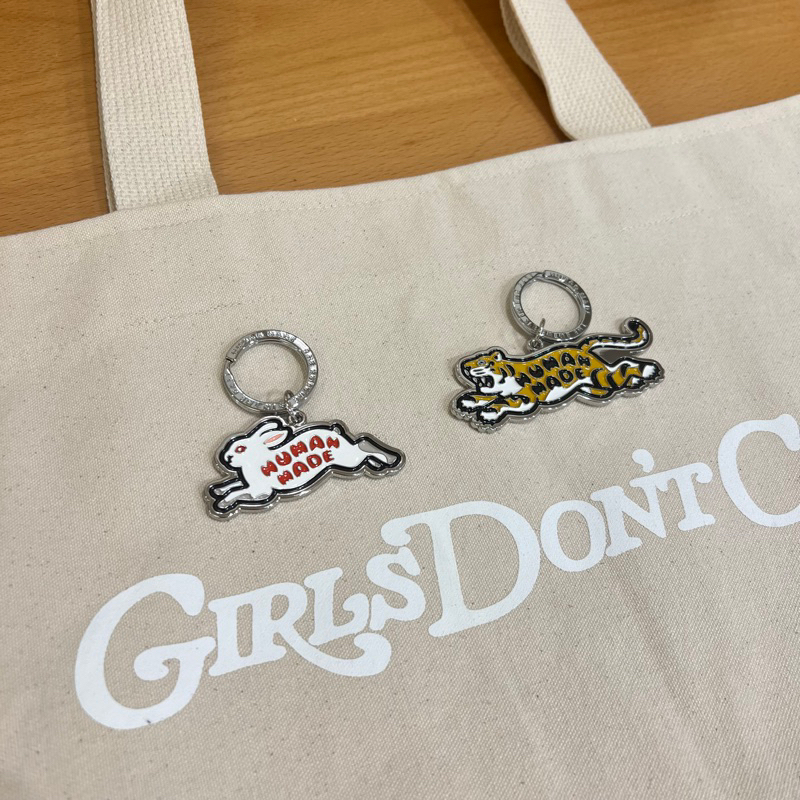 HUMAN MADE ANIMAL KEYCHAIN 老虎 兔子 鑰匙圈 | 蝦皮購物