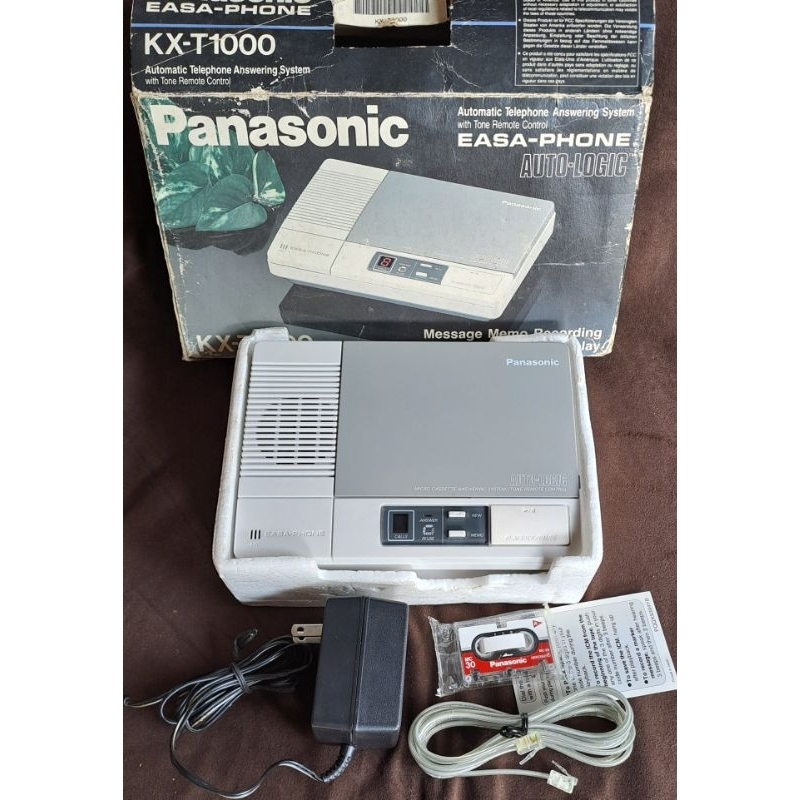 Répondeur Vintage Panasonic Easa-Phone KX-T1470 – Dans Sa Boîte !