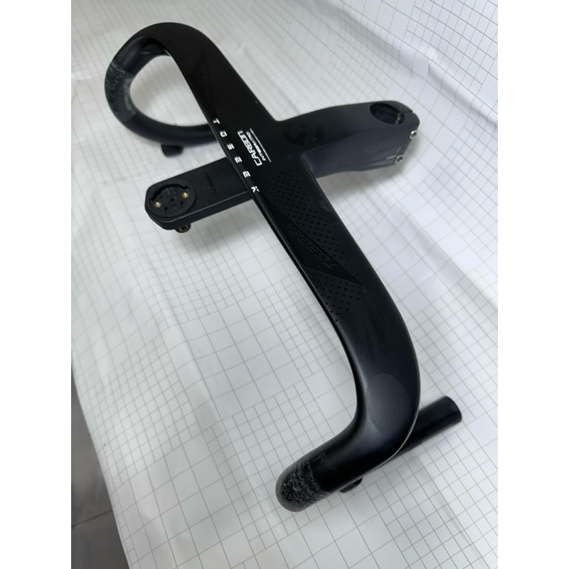 TOSEEK TR5500 碳纖維一體式彎把 | 蝦皮購物