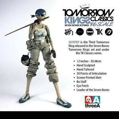 咩咩Q~~全新ThreeA 3A 1/6 Tomorrow Kings 七骨Seven Bones 咩咩Q~~全新ThreeA 3A 1/6 Tomorrow Kings 七骨Seven Bones