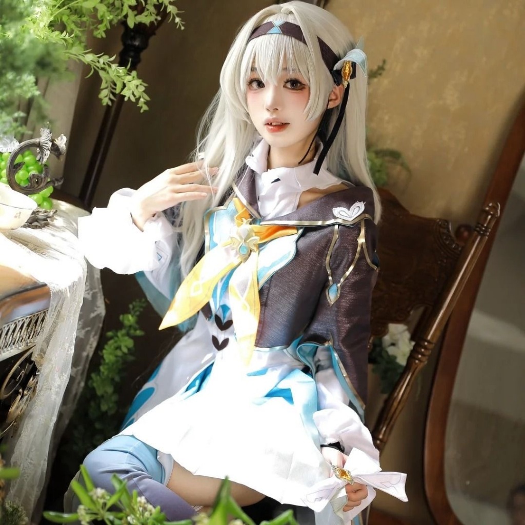 【拾夢次元】 星穹铁道cos 流螢 cos 鳶尾花家系流螢 cosplay 流螢cos道具 崩鐵cos 遊戲角色扮演服 | 蝦皮購物