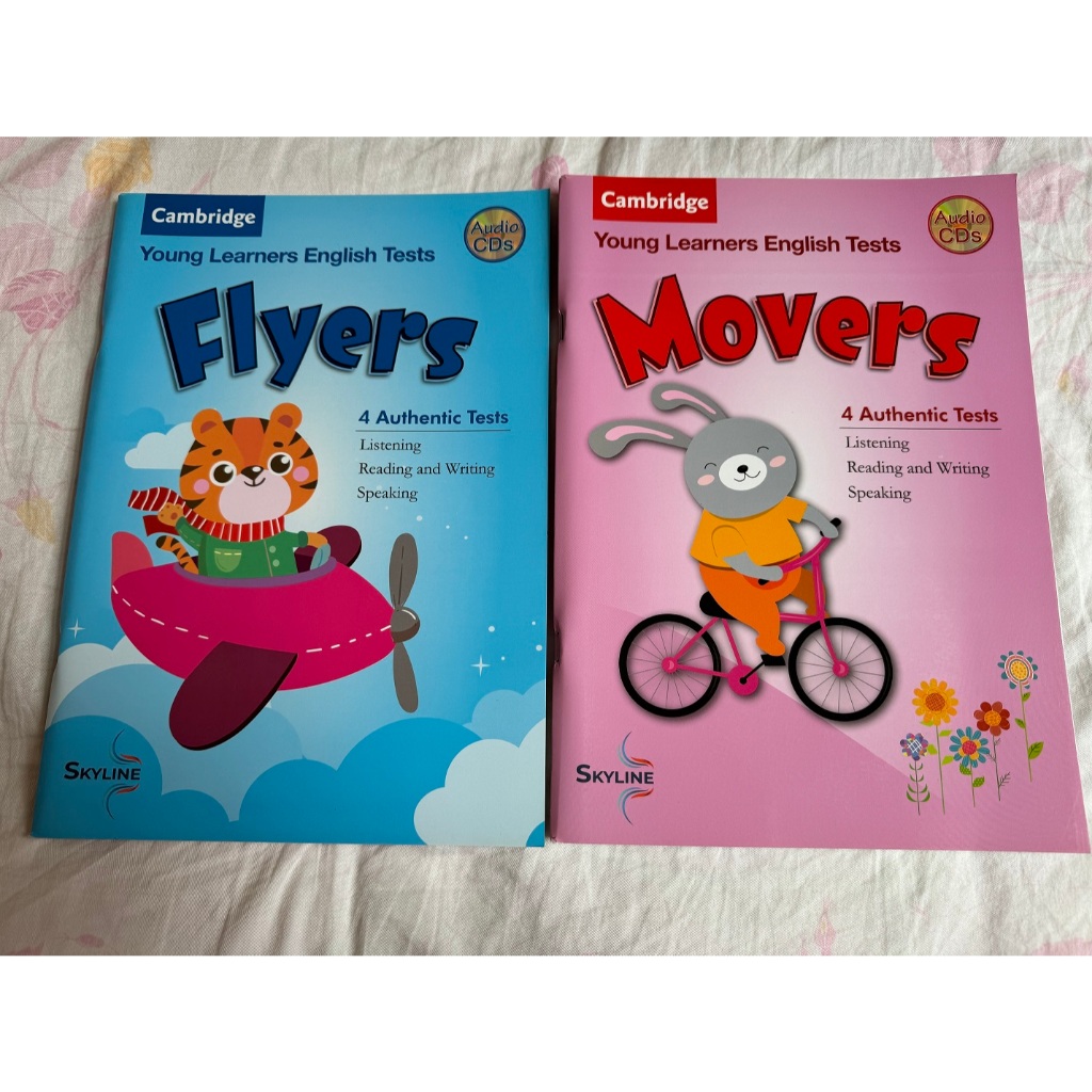 【Abby小舖】~堂奧圖書代理 Cambridge Flyers／Movers（內文有解答的網址） 劍橋兒童英檢 | 蝦皮購物