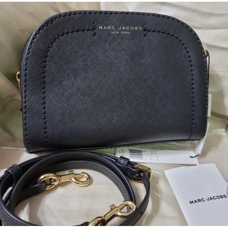 Marc Jacobs MJ包 半月包 斜背包 側背包 黑色 現貨 | 蝦皮購物