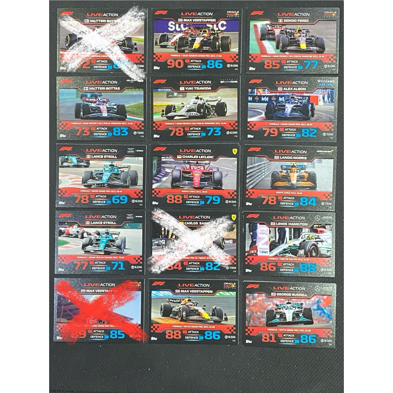 【現貨】F1一級方程式 Turbo Attax 2023 卡牌（普卡2）球員卡 topps | 蝦皮購物