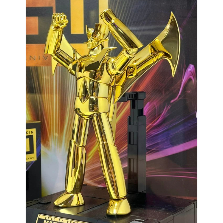 逆襲的哈囉＝日版會場限定超合金魂GX-105G 無敵鐵金鋼超合金魂50