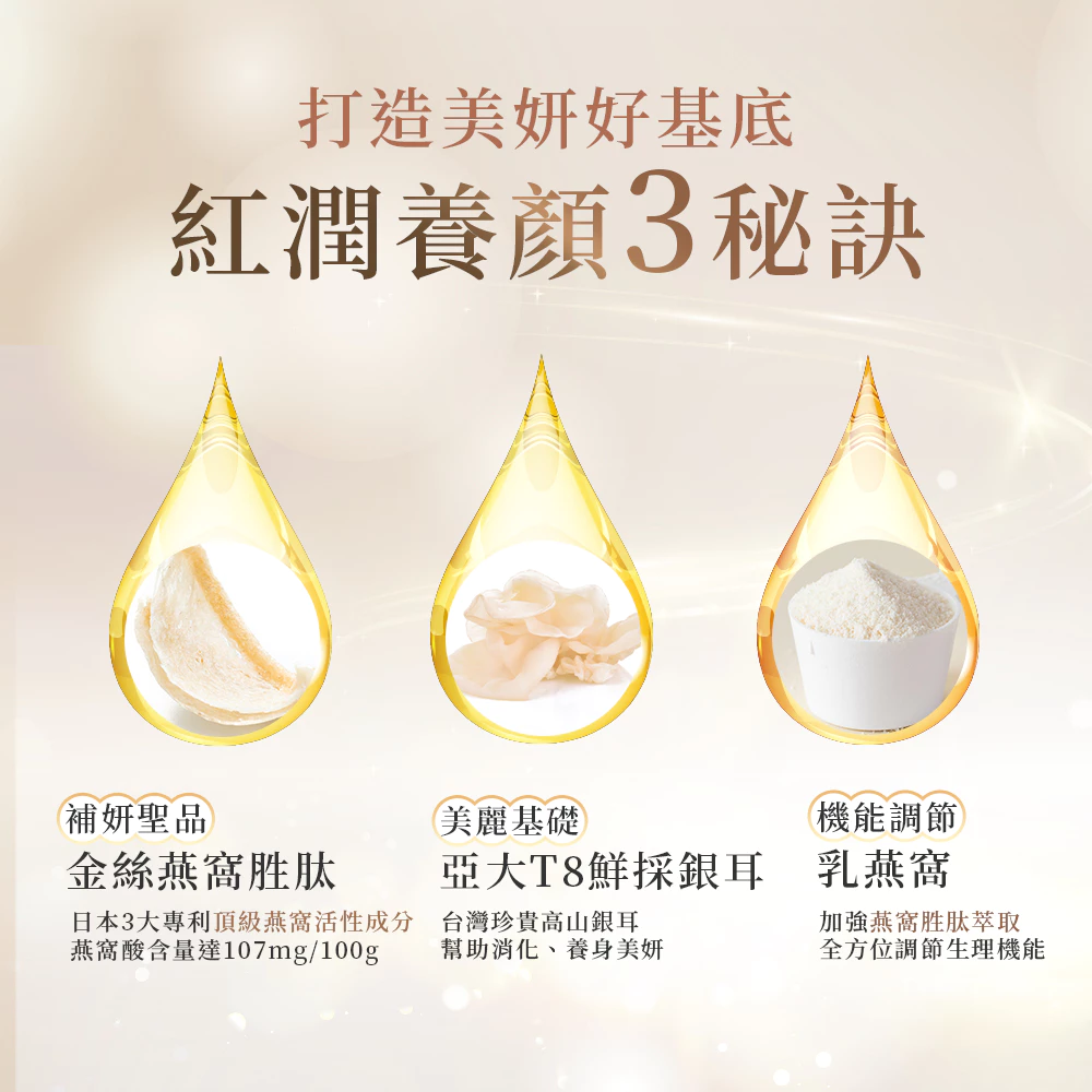 【2026美顏開箱】喝出透亮好氣色！芳茲 燕窩胜肽美妍飲：專為女性設計的「科技燕窩」補給提案