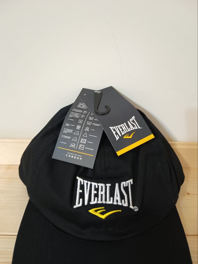 全新Everlast Cap 黑色帽 棒球帽 鴨舌帽 | 蝦皮購物