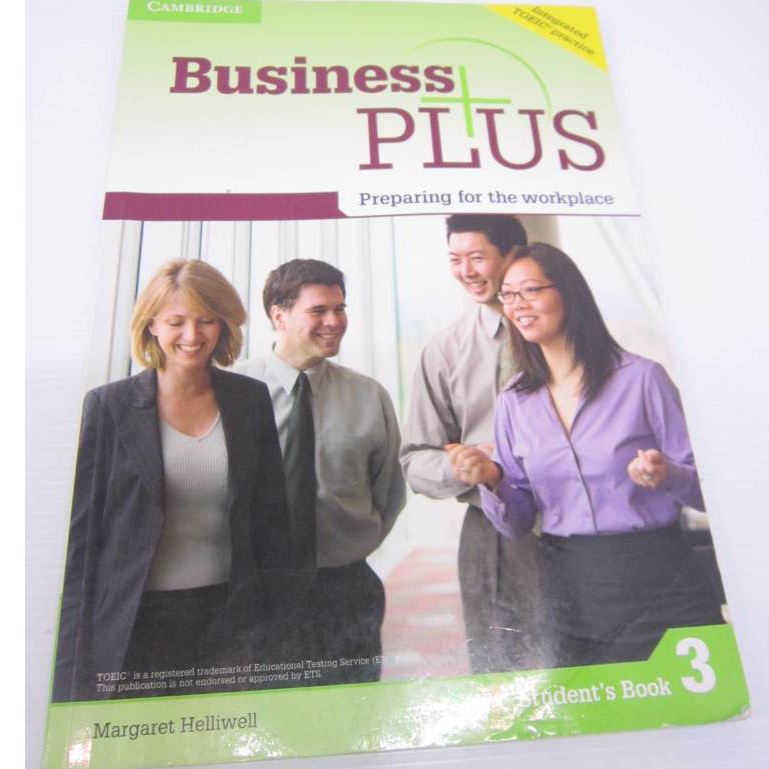 「二手書」(課本 ) Business Plus 3 Student's Book, Toeic 英文教科書 很多筆記 | 蝦皮購物
