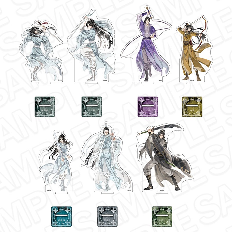 現貨＋預購】ラジドラ魔道祖師公式茶屋月下月華清影江澄BD 壓克力立牌