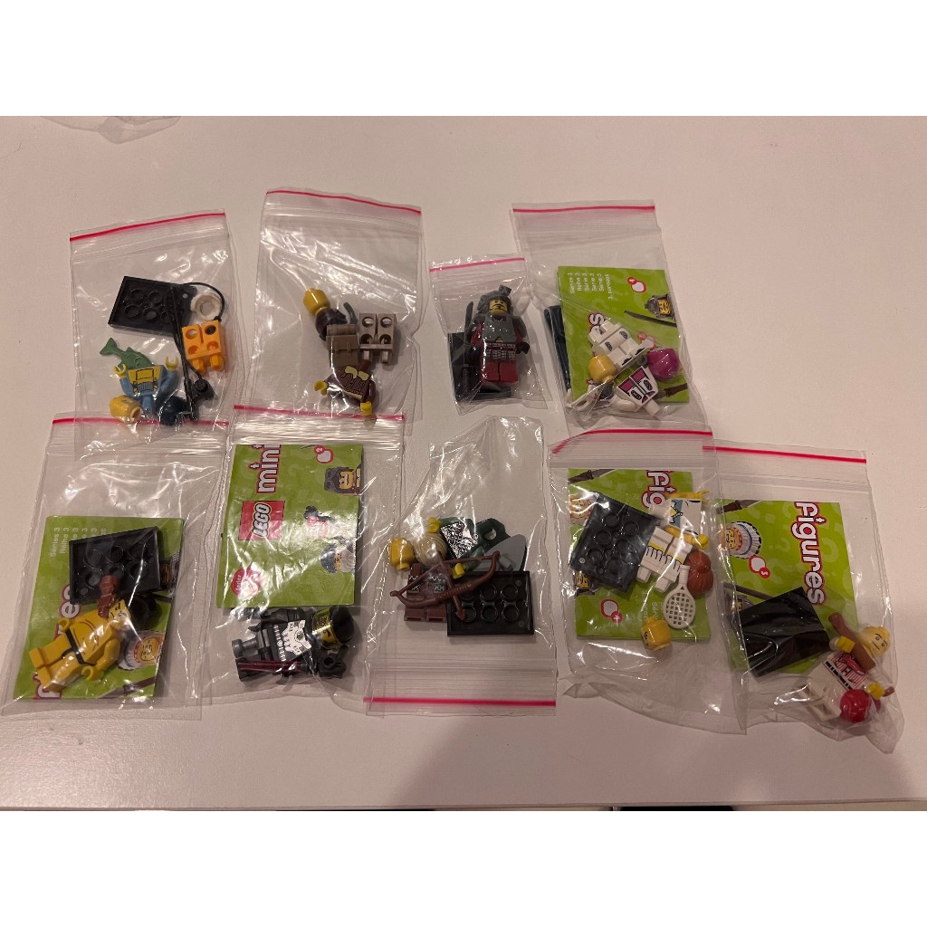 樂高 LEGO 8803 Minifigures 3代 #1 #2 #6 #9 | 蝦皮購物