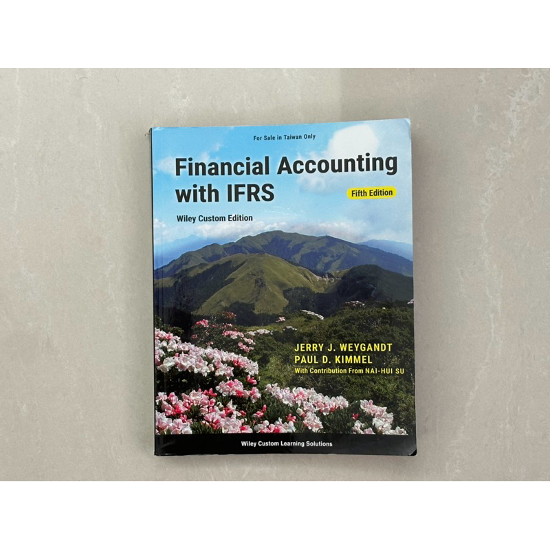 會計學Financial Accounting With IFRS 5/E (Wiley Custom Edition) | 蝦皮購物