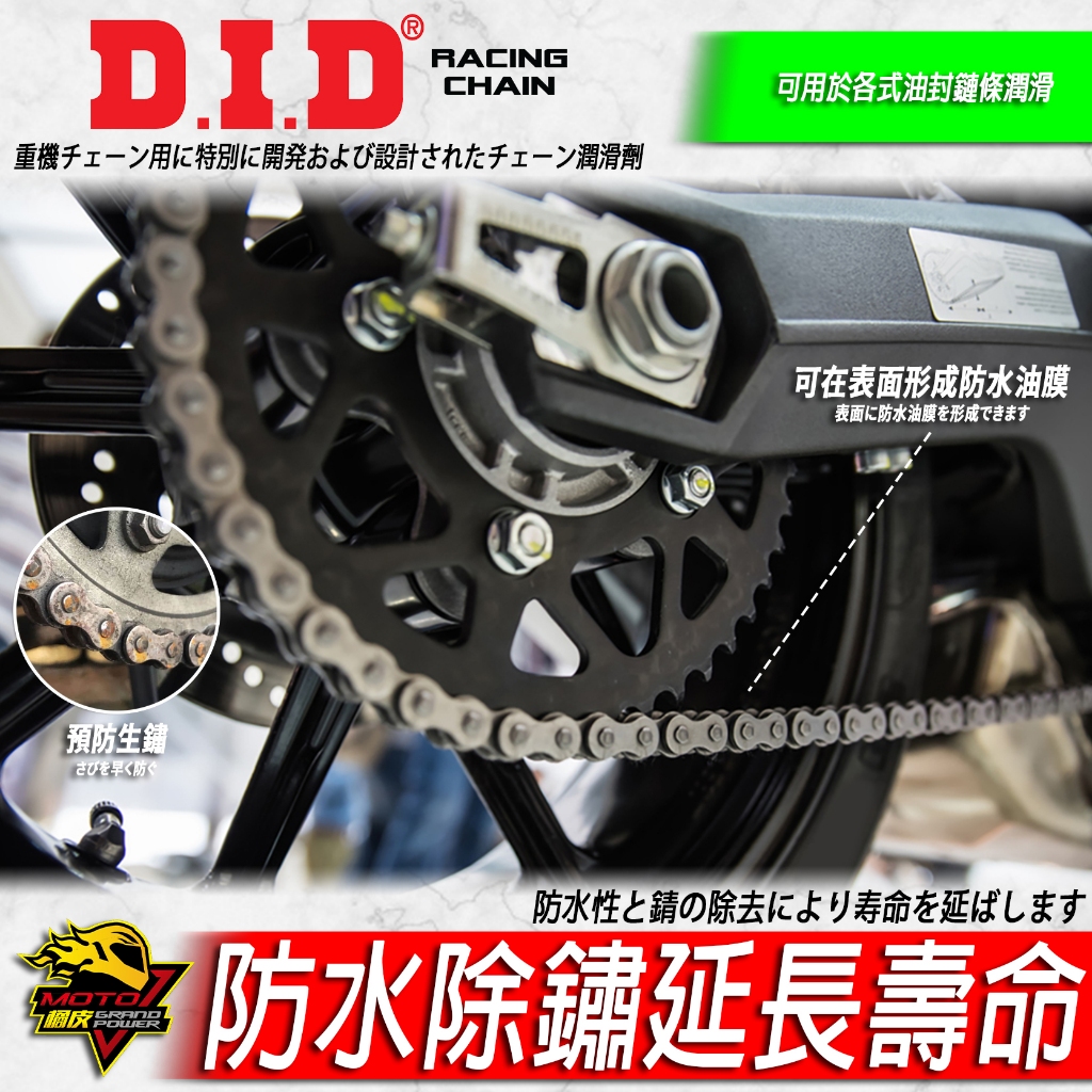 日本原裝進口DID鏈條油半乾式濕式R3鍊條油R15 CBR650R小阿魯MT15 日本原裝進口DID鏈條油半乾式濕式R3鍊條油R15 CBR650R小阿魯MT15