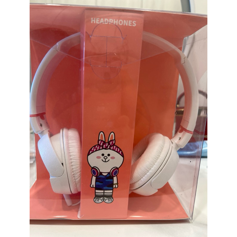 Line friends 兔兔 全罩式 有線 耳機 全罩式耳機 有線耳機 line兔兔 | 蝦皮購物
