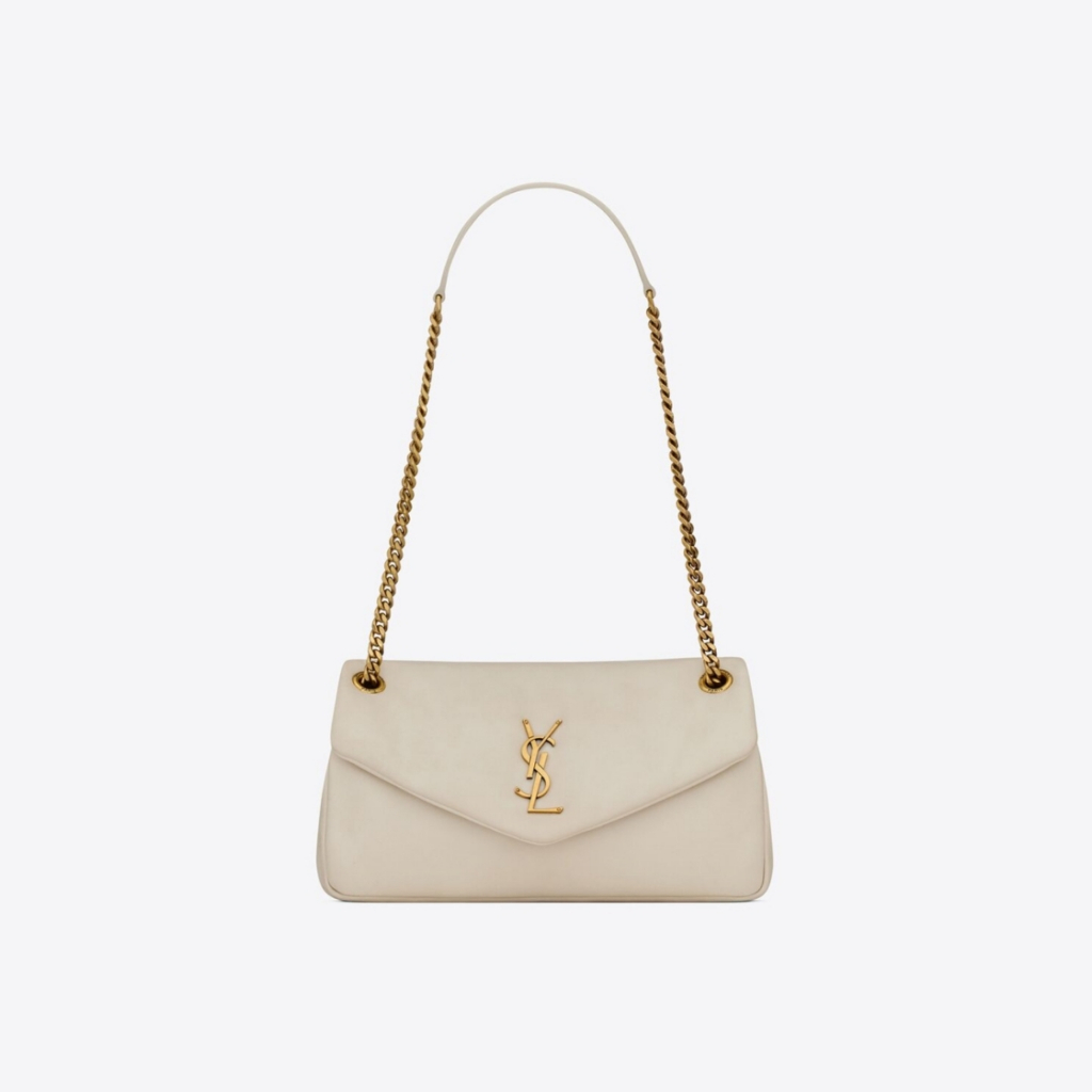 全新正品 巴黎代購 YSL 聖羅蘭 24新款 CALYPSO 腋下包 小羊皮鏈條包 鏈條包 女包 單肩包 734153 | 蝦皮購物
