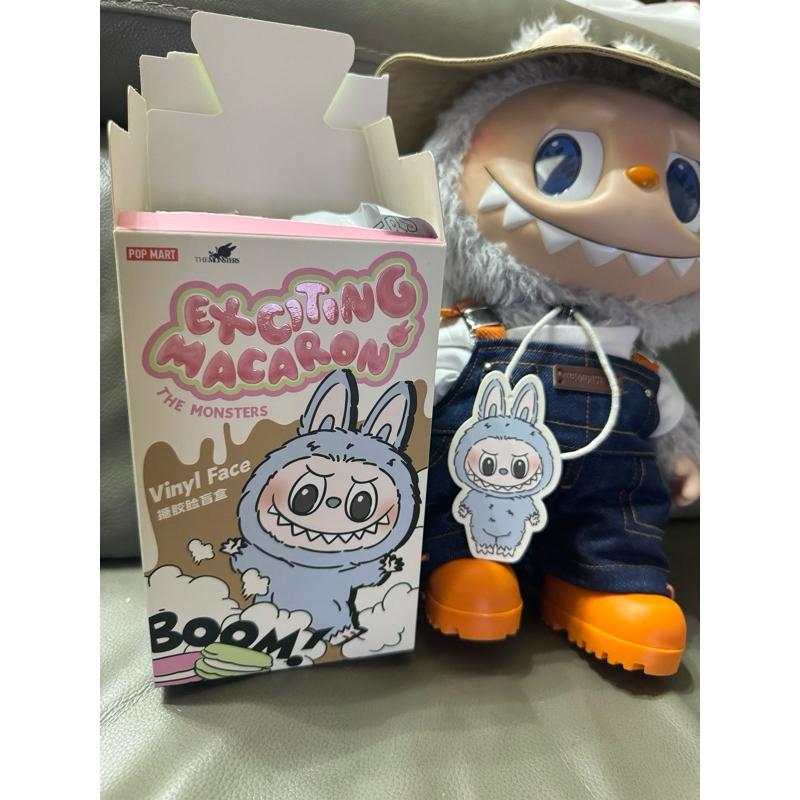 台北現貨泡泡瑪特Labubu拉布布心動馬卡龍一代盲盒/確認款全新台灣公司