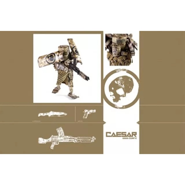 咩咩Q~~全新 ThreeA 1/12 WWR Caesar 666th CLINT E by Ashley Wood | 蝦皮購物