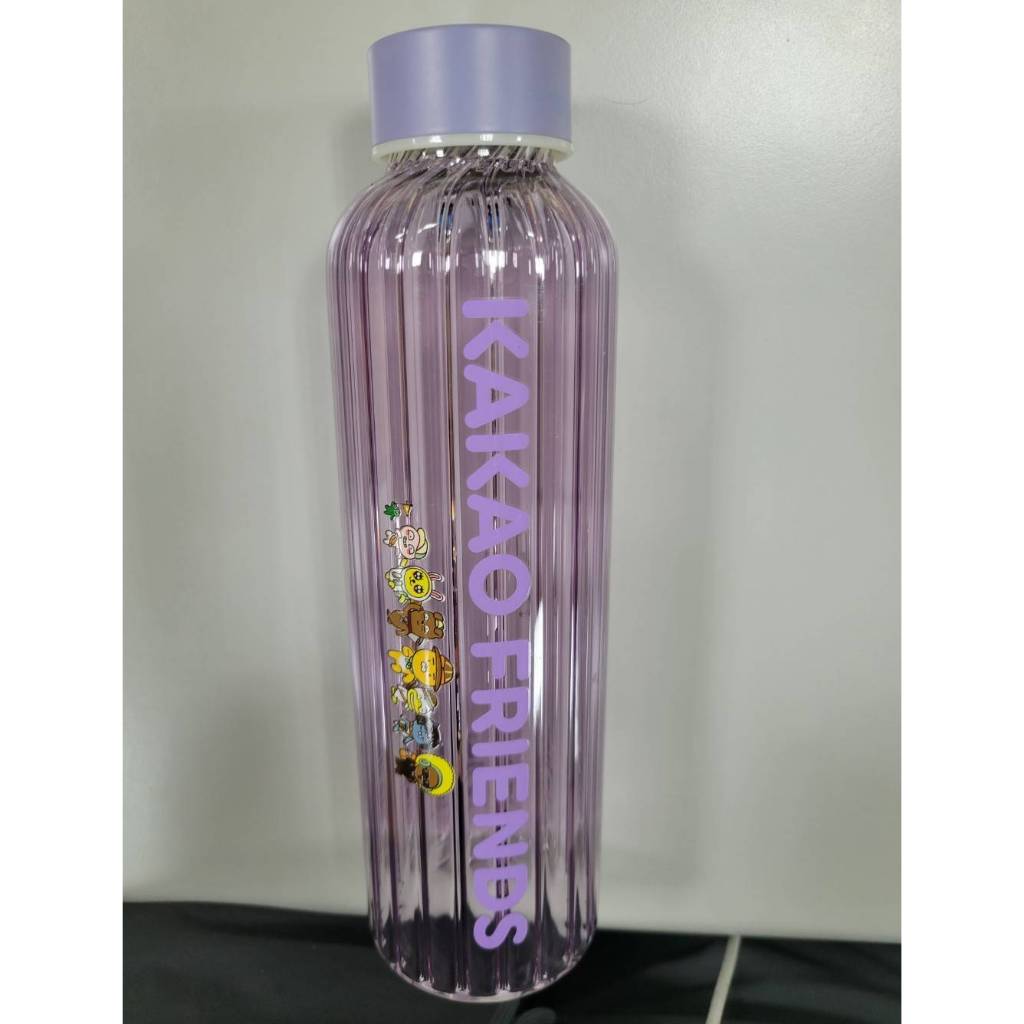 (現貨 可私訊議價) TYPO Kakao friends 玻璃瓶 萊恩 ryan 紫色 水瓶 500ML | 蝦皮購物