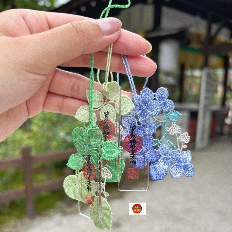 現貨在台✖️快速出貨】下鴨神社京都八咫烏烏羽守御守紫陽花御守四季御