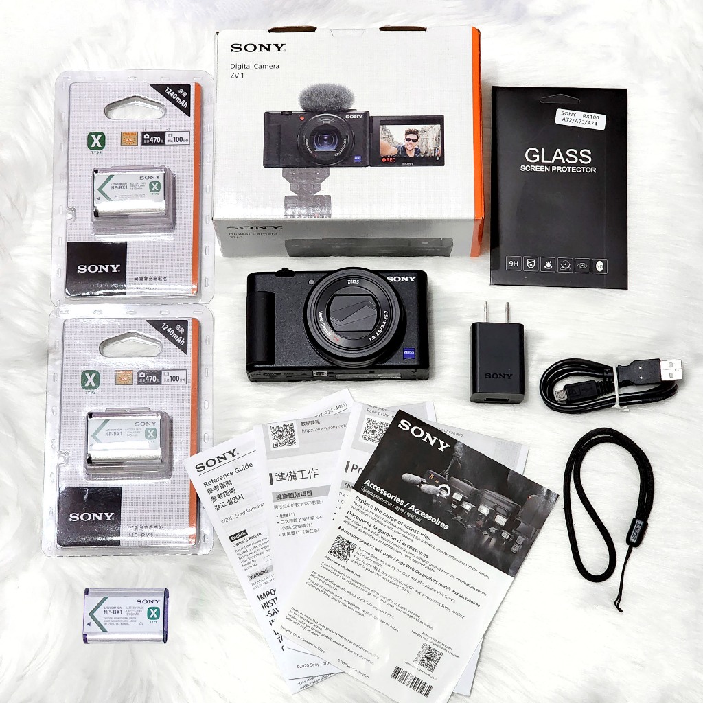 極新】Sony ZV-1數位相機公司貨+3顆電池黑色-ZV1 | 蝦皮購物 極新】Sony ZV-1數位相機公司貨+3顆電池黑色-ZV1 | 蝦皮購物