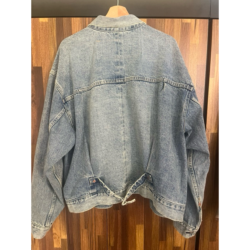 Levi's x beams super wide v2 type 1 trucker size:L（售出） | 蝦皮購物