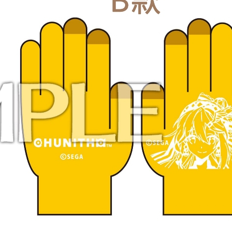 中二節奏CHUNITHM LUMINOUS PLUS CD CHU REMIX 手套Aime 中二三